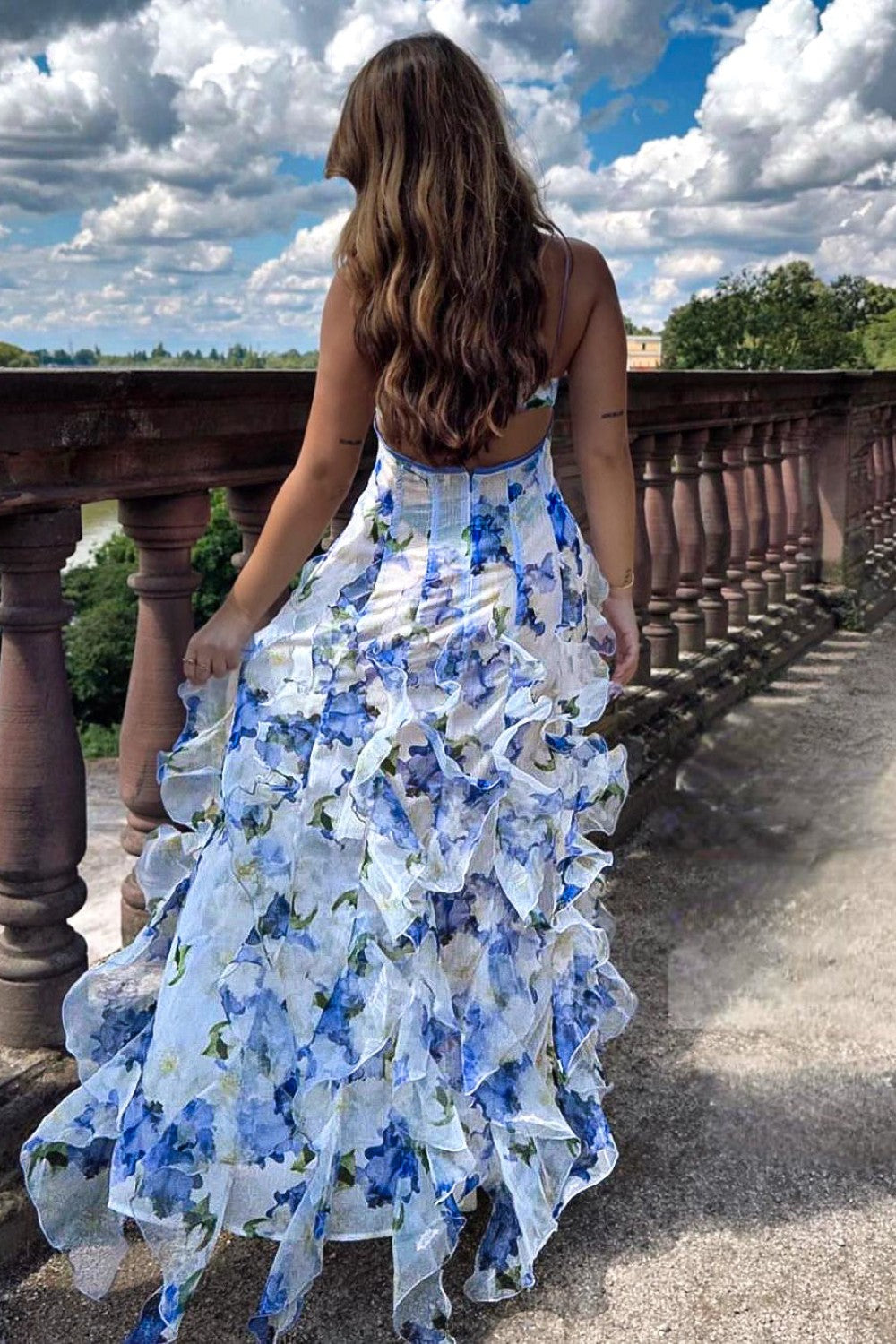 Feya™ | Elegante Polyester Organza Jurk