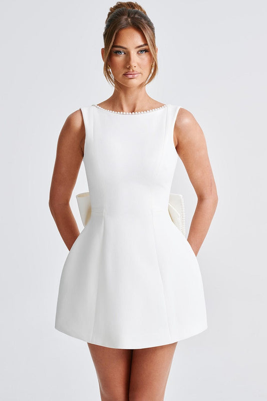 Jovelle™ | Elegante Witte A-Lijn Rok