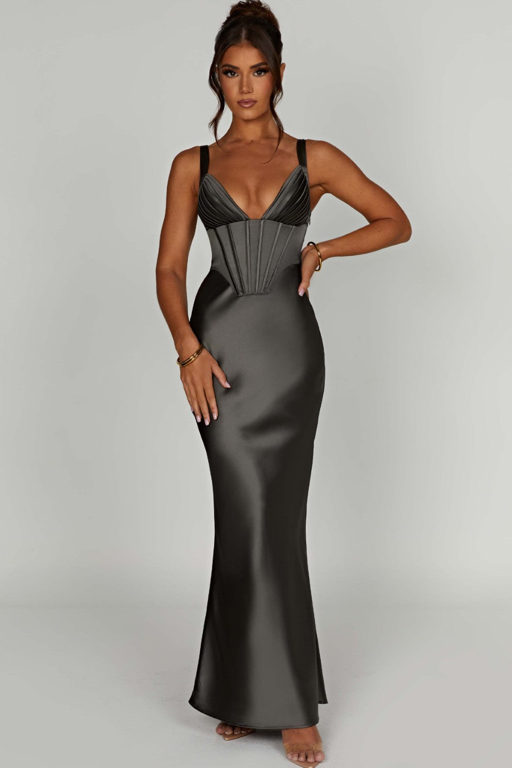 Melivyn™ | Elegante Jurk met Hoge Taille
