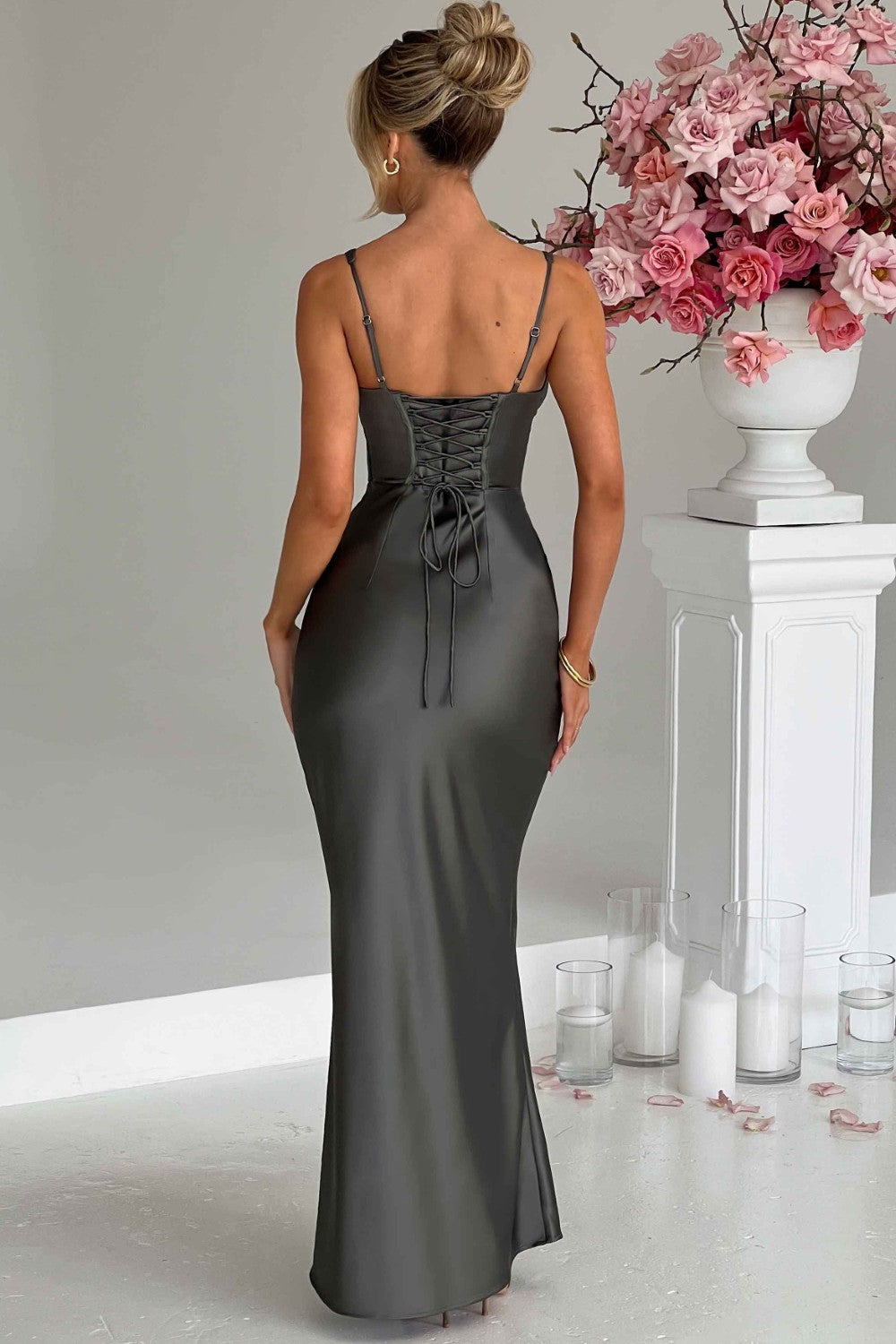 Melivyn™ | Elegante Jurk met Hoge Taille