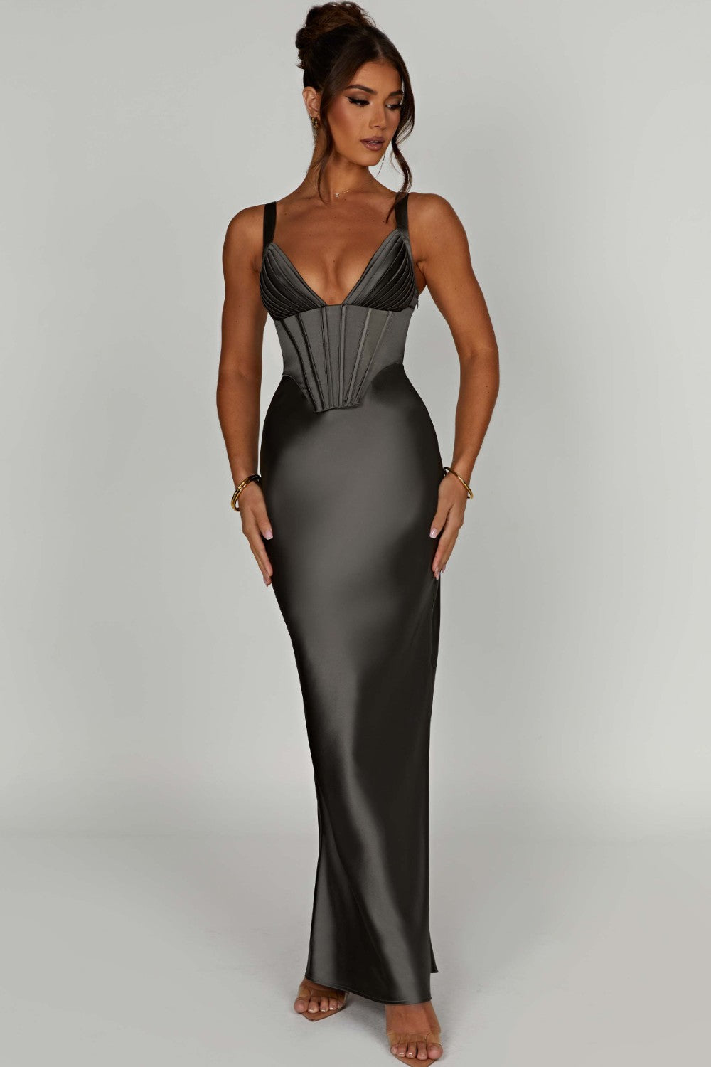 Melivyn™ | Elegante Jurk met Hoge Taille