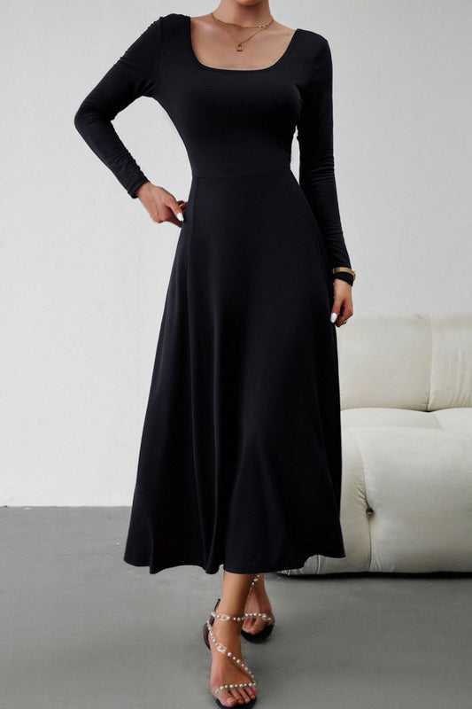 Sorayae™ | Maxi Dress with A-Line Silhouette