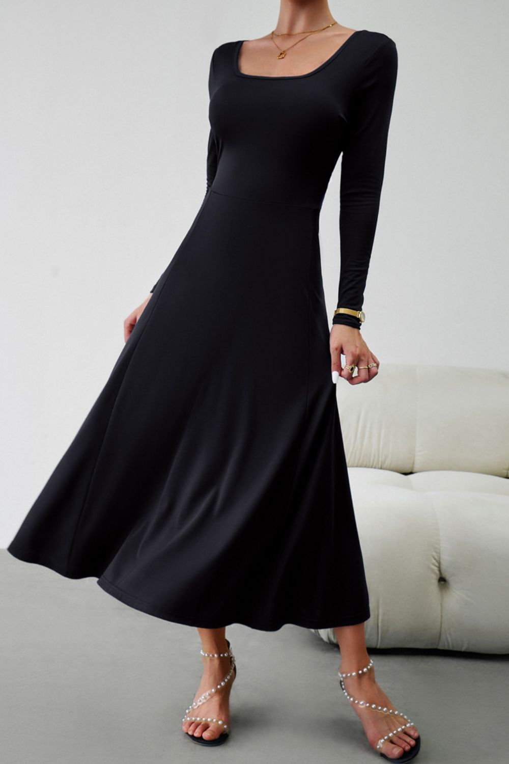 Sorayae™ | Maxi Jurk met A-lijn Silhouet
