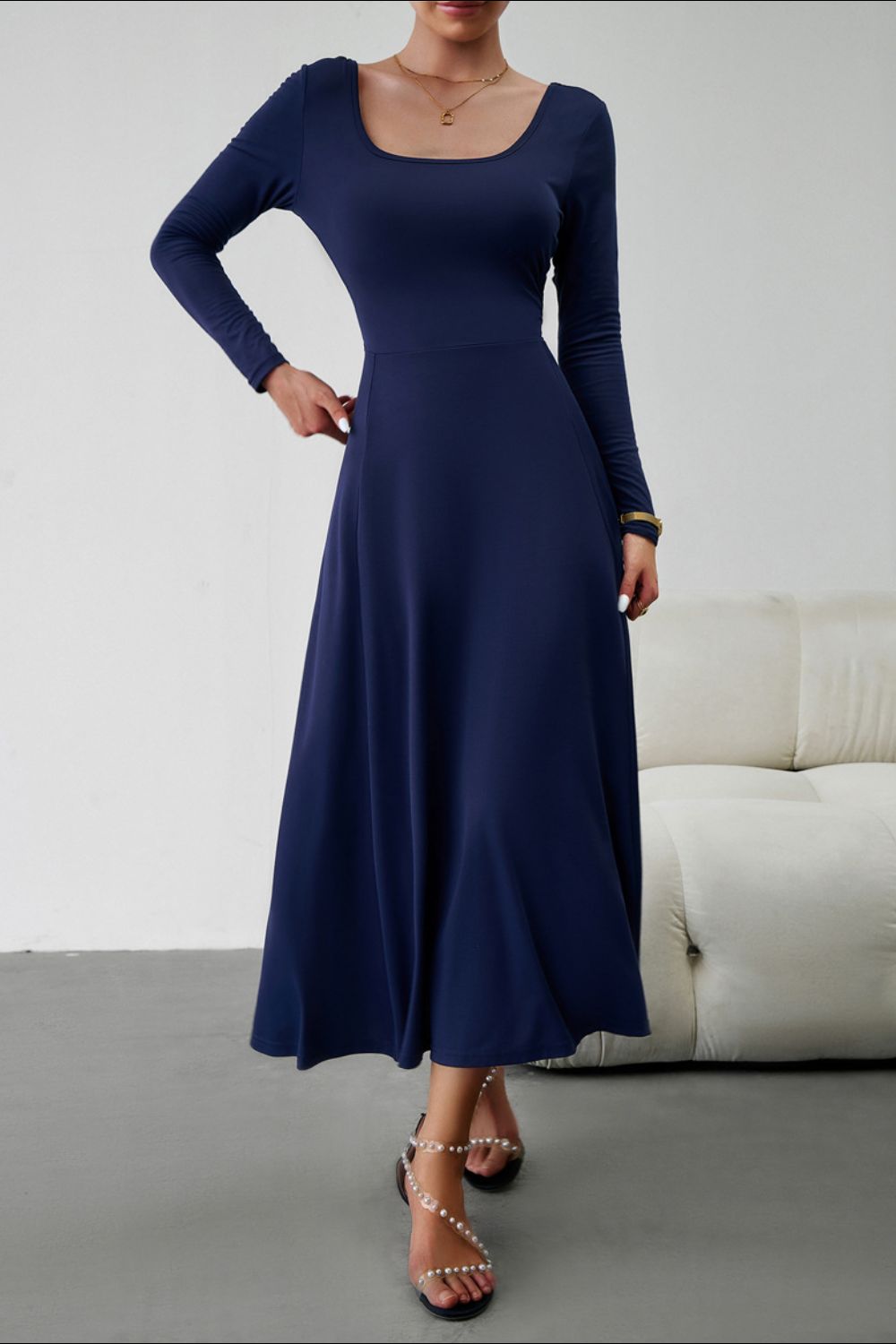 Sorayae™ | Maxi Jurk met A-lijn Silhouet