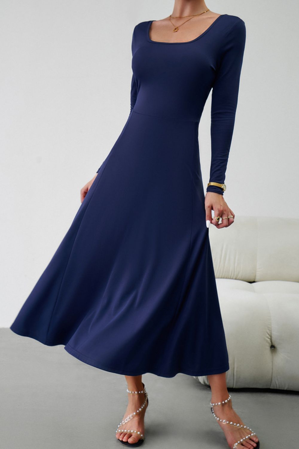 Sorayae™ | Maxi Jurk met A-lijn Silhouet
