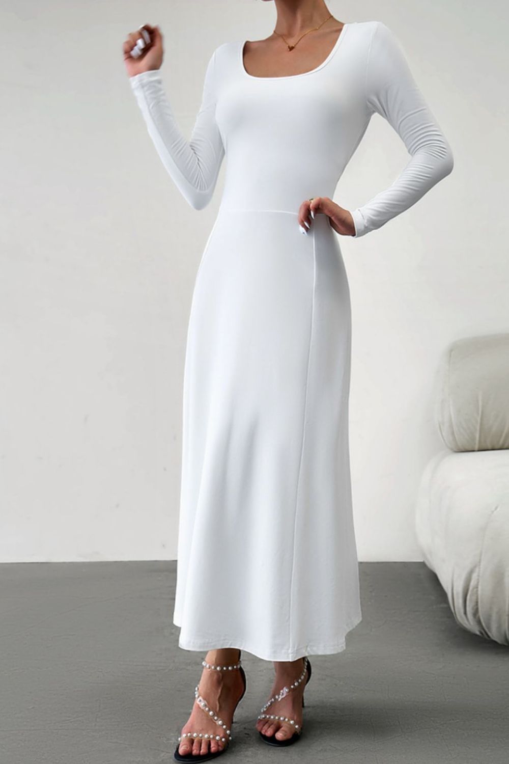 Sorayae™ | Maxi Jurk met A-lijn Silhouet