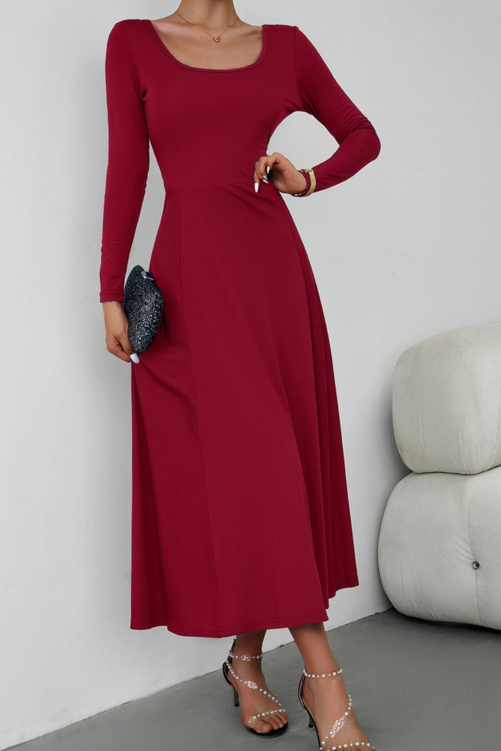 Sorayae™ | Maxi Jurk met A-lijn Silhouet