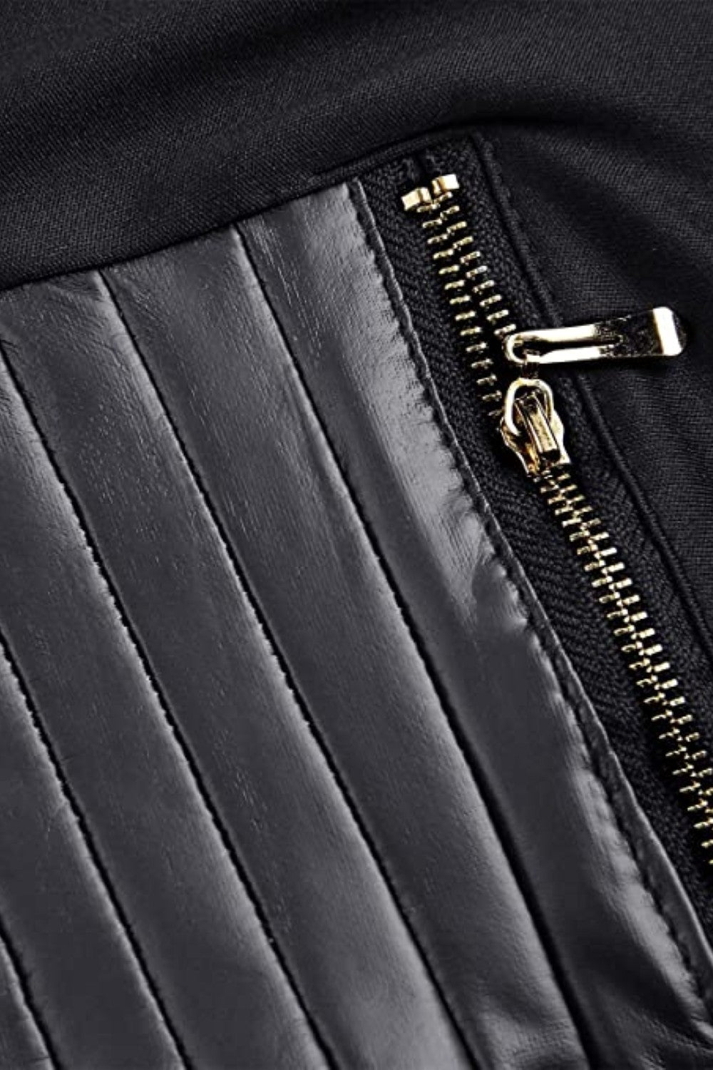 Zarielle™ | High-Waisted Leather Pencil Pants